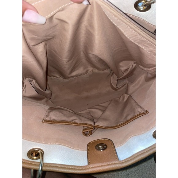 Nine West‎ Tote Bag White And Brown - Picture 6 of 7
